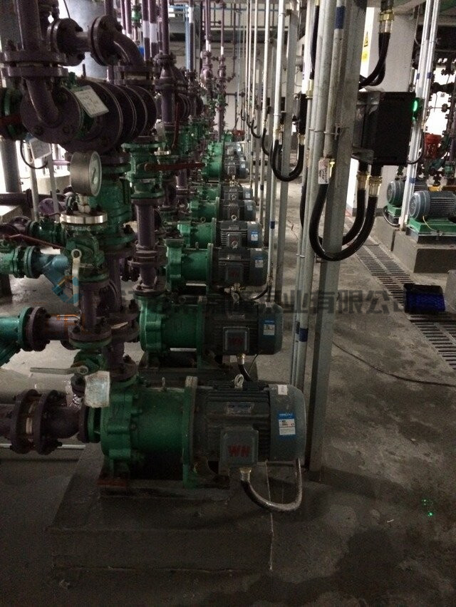 襯氟磁力泵使用現場